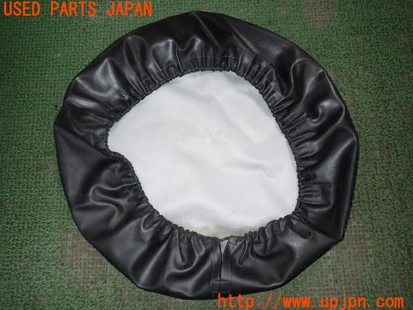 3UPJ=37090029]ジムニー(JB64W 1型)社外 スペアタイヤカバー 背面タイヤ 中古_m1