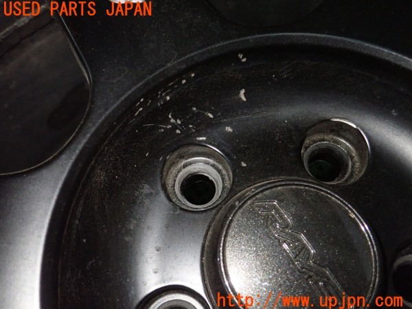3UPJ=37110961]GR86 RC(ZN8 D型)RAYS レイズ VOLK RACING TE37 SAGA S-plus ホイール 18×8.5J +45 PCD100 5穴 1本 ジャンク_m1