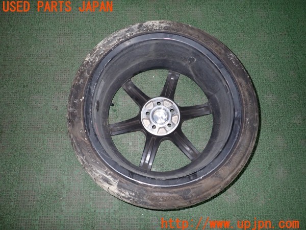3UPJ=37110961]GR86 RC(ZN8 D型)RAYS レイズ VOLK RACING TE37 SAGA S-plus ホイール 18×8.5J +45 PCD100 5穴 1本 ジャンク_m2