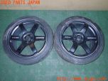 3UPJ=37110962]GR86 RC(ZN8 D型)RAYS レイズ VOLK RACING TE37 SAGA S-plus タイヤホイール 18×8.5J +45 PCD100 5穴 2本 難あり_s0