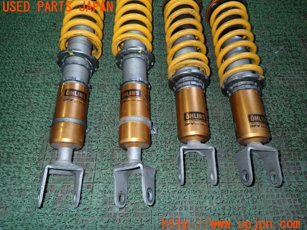 3UPJ=37190440]S2000 typeV(AP2 100系)OHLINS オーリンズ DFV 車高調 全長調整式 減衰調整 中古_m2