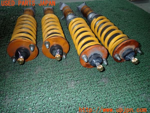 3UPJ=37190440]S2000 typeV(AP2 100系)OHLINS オーリンズ DFV 車高調 全長調整式 減衰調整 中古_m3