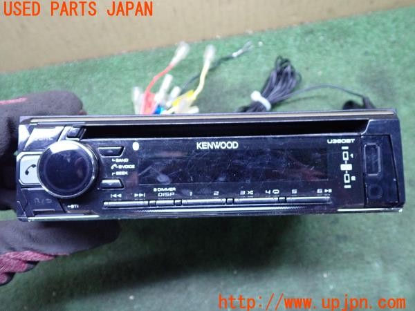 3UPJ=37190518]S2000 typeV(AP2 100系)KENWOOD ケンウッド U360BT CDプレーヤー Bluetooth AUX USB 1DIN 中古_m1