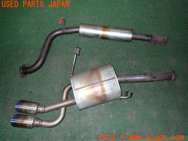 3UPJ=37340152]VW ルポ GTI(6EAVY)Blue Wave? ブルーウェーブ? リアマフラー 中古_m0