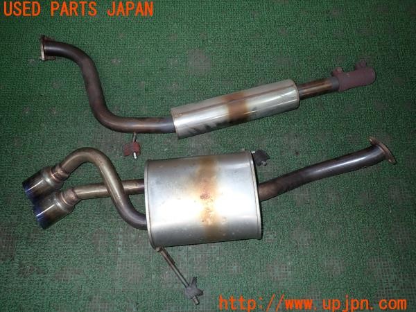 3UPJ=37340152]VW ルポ GTI(6EAVY)Blue Wave? ブルーウェーブ? リアマフラー 中古_m1