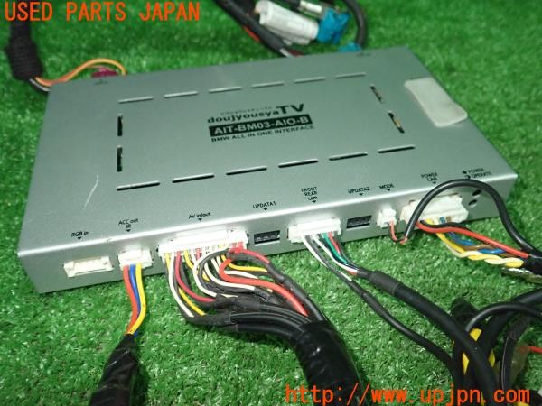 3UPJ=37380579]BMW 320d(3D20 F30)doujyousyaTV AIT-BM03-AIO-B ナビ男くん インターフェース 中古_m2