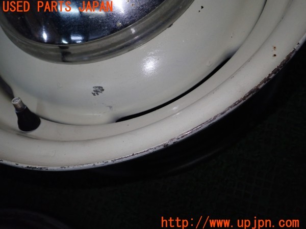 3UPJ=37400916]三菱 ジープ(J36)純正? ホイール 15×5.5JJ PCD139.7 5穴 4本 中古_m2