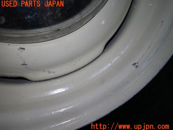 3UPJ=37400916]三菱 ジープ(J36)純正? ホイール 15×5.5JJ PCD139.7 5穴 4本 中古_m3