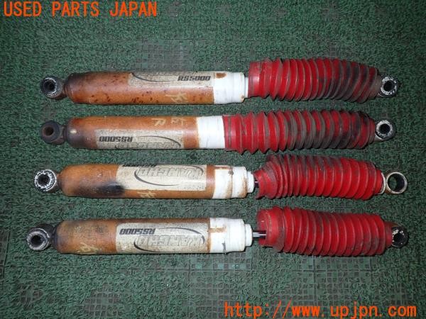 3UPJ=37440408]三菱 ジープ キャンバストップ(J53(改))RANCHO ランチョ RS5000 ショックアブソーバー ダンパー リフトアップ 難あり 中古_m0
