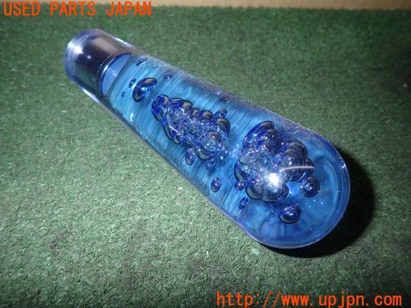 3UPJ=37440614]三菱 ジープ キャンバストップ(J53(改))社外 シフトノブ クリスタル 気泡 150mm 中古_m1