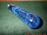 3UPJ=37440614]三菱 ジープ キャンバストップ(J53(改))社外 シフトノブ クリスタル 気泡 150mm 中古_s1