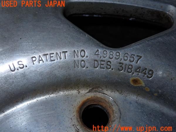 3UPJ=37440961]三菱 ジープ キャンバストップ(J53(改))CENTER LINE センターライン ホイール 15?×8J? ±0? PCD139.7 5穴 1本 中古_m4