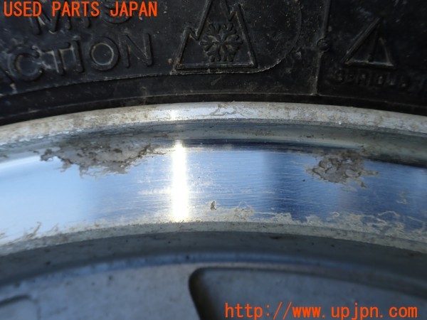 3UPJ=37450916]三菱ジープ キャンバストップ(J54)BRIDGESTONE ブリジストン Zona ゾナ タイヤホイール 15×6JJ +10 PCD139.7 5穴 4本 中古_m3