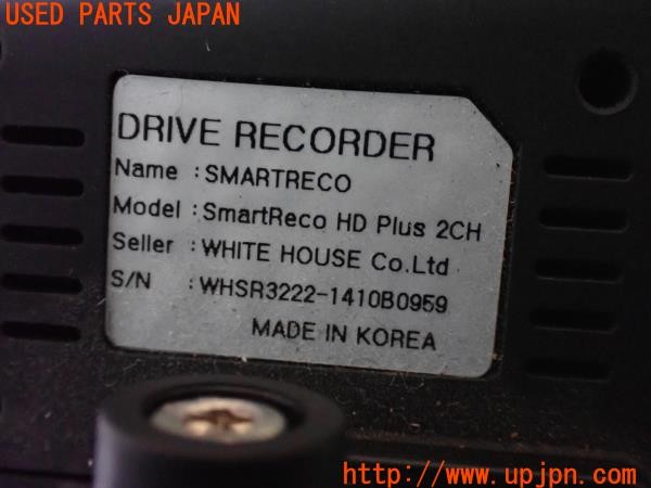 3UPJ=37500579]アバルト 595 コンペティツィオーネ(312142)純正 SmartReco HD Plus 2CH ドライブレコーダー 中古_m4