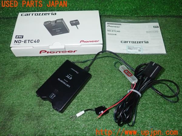 3UPJ=37510503]ルノー カングー クレアティフ(KFKH5H)carrozzeria カロッツェリア ND-ETC40 ETC2.0車載器 新セキュリティ対応 中古_m0