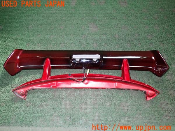 3UPJ=37540057]スイフト スポーツ(ZC33S 2型)MONSTER SPORT モンスタースポーツ リアスポイラー カーボンGTウイング 難あり 中古_m2