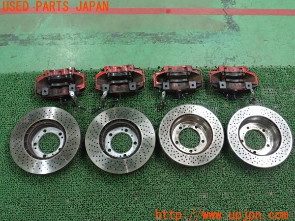 3UPJ=37550302]ポルシェ ボクスターS(98667)純正 brembo キャリパーローターセット 中古_m1