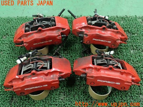 3UPJ=37550302]ポルシェ ボクスターS(98667)純正 brembo キャリパーローターセット 中古_m2