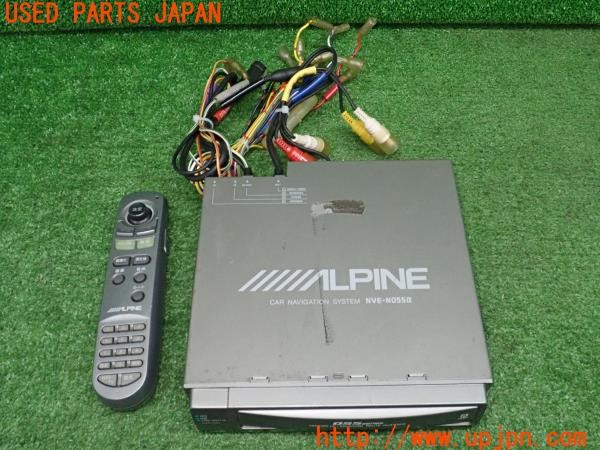 3UPJ=37590548]セドリック 4ドアハードトップ(430)後期 ALPINE アルパイン NVE-N055α CD-ROM カーナビゲーションシステム 中古_m0
