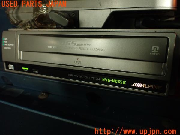 3UPJ=37590548]セドリック 4ドアハードトップ(430)後期 ALPINE アルパイン NVE-N055α CD-ROM カーナビゲーションシステム 中古_m4