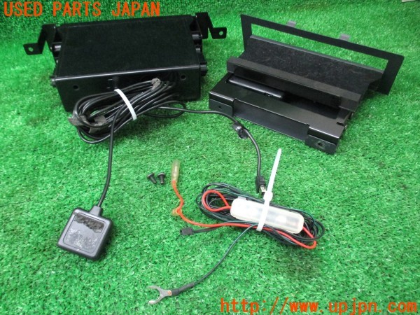 3UPJ=37670503]ルノー カングー ゼン(KWH5F)ETC車載器 ブラケット 取付パネル付き 中古_m2
