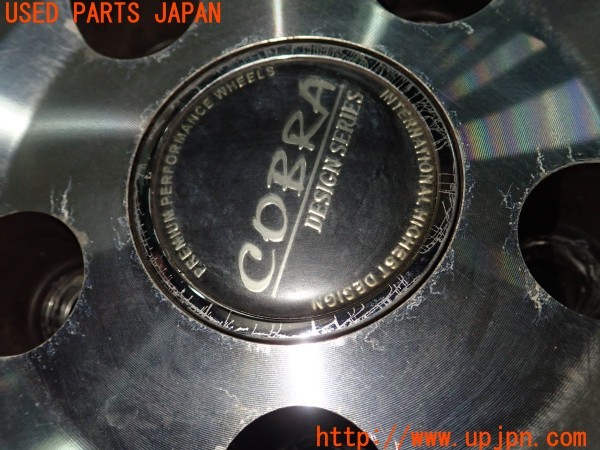 3UPJ=37860961]レクサス IS250(GSE20)COBRA Design コブラデザイン INTERCEPTOR - 01 タイヤホイール 19×8J +45 PCD114.3 5穴 1本 中古 _m1