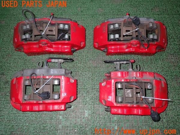 3UPJ=38000301]ポルシェ カイエン(9PABFD 955型)純正 brembo ブレンボ キャリパー 6・4ポット 塗装品? 中古_m0