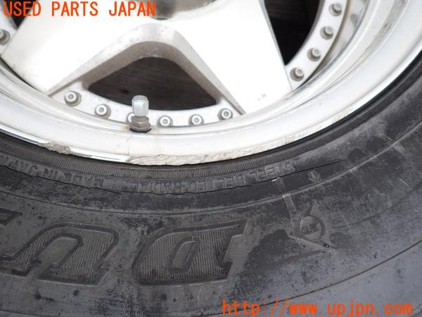 3UPJ=38060917]パジェロ エクシード(V75W)前期 JAOS ジャオス VICTRON ZIGA ホイール 16×8.5J -15 PCD139.7 6穴 5本 中古_m1