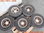 3UPJ=38060917]パジェロ エクシード(V75W)前期 JAOS ジャオス VICTRON ZIGA ホイール 16×8.5J -15 PCD139.7 6穴 5本 中古_s4