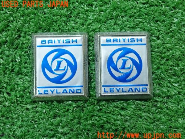 3UPJ=38080008]MG ミジェット Mk-3(型式不明)British Leyland ブリテッシュレイランド フェンダーエンブレム 中古_m0