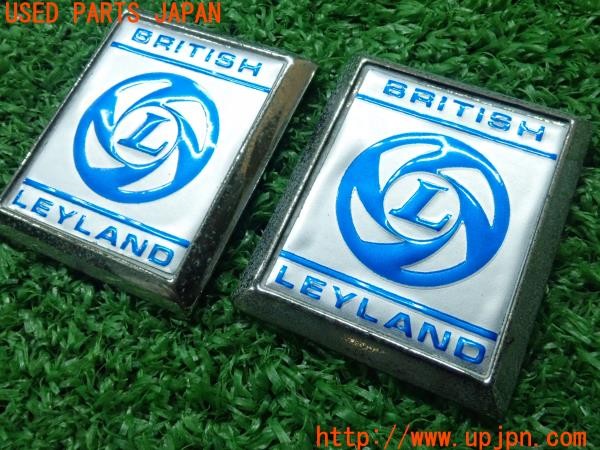 3UPJ=38080008]MG ミジェット Mk-3(型式不明)British Leyland ブリテッシュレイランド フェンダーエンブレム 中古_m2