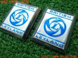 3UPJ=38080008]MG ミジェット Mk-3(型式不明)British Leyland ブリテッシュレイランド フェンダーエンブレム 中古_s2