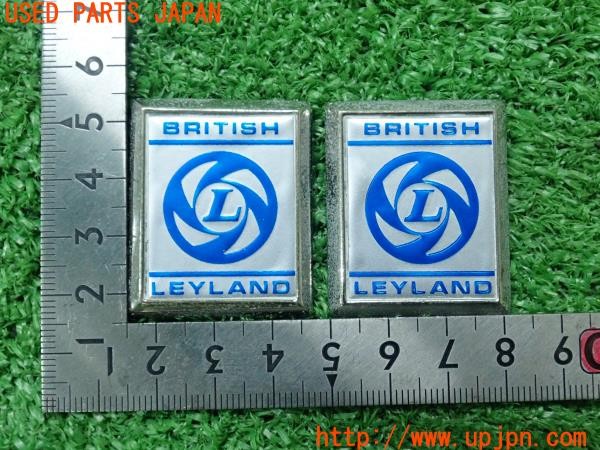 3UPJ=38080008]MG ミジェット Mk-3(型式不明)British Leyland ブリテッシュレイランド フェンダーエンブレム 中古_m3
