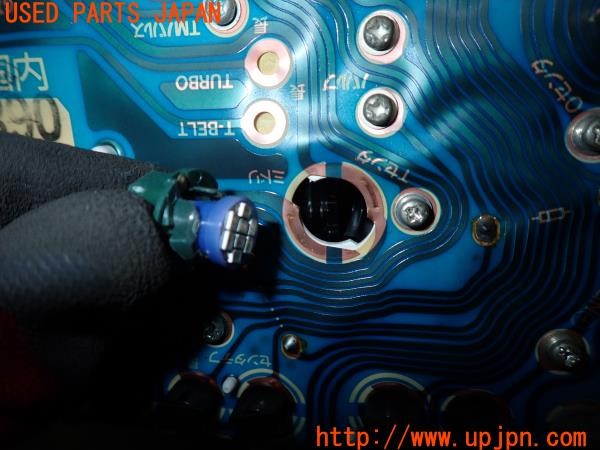 3UPJ=38250538]ランドクルーザー80(FZJ80G)後期 純正 83200-60380 スピードメーター 青LED 中古_m3