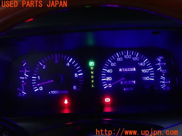 3UPJ=38250538]ランドクルーザー80(FZJ80G)後期 純正 83200-60380 スピードメーター 青LED 中古_m4