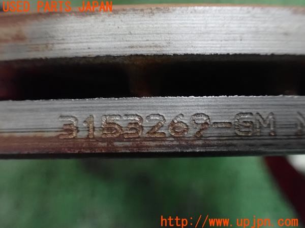 3UPJ=38790305]MR2 GT-S Tバールーフ(SW20 4型)社外 ディスクローター スリット 非貫通ドリルド 1台分 中古_m2