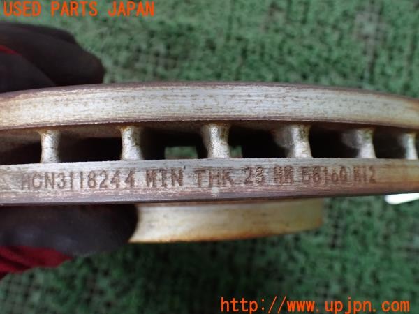 3UPJ=38790305]MR2 GT-S Tバールーフ(SW20 4型)社外 ディスクローター スリット 非貫通ドリルド 1台分 中古_m3