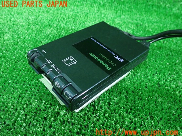 3UPJ=38870503]アルファードG ASプライムセレクションⅡ(ANH10W)Panasonic パナソニック CY-ET908KD ETC車載器 中古_m2