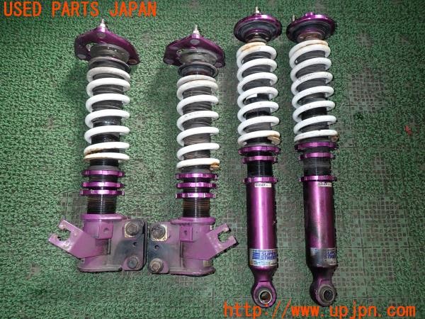 3UPJ=38910440]180SX タイプX(RPS13)中期 D-MAX SUPER STREET 車高調 全長調整式 フルタップ 減衰調整 中古_m0