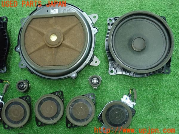 3UPJ=39020535]レクサス RC F(USC10)前期 純正 Mark Levinson マークレビンソン スピーカー 12個セット 中古_m2