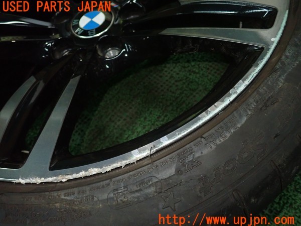 3UPJ=39500920]BMW M4 クーペ(3C30 F82)純正 ダブルスポークスタイリング437M タイヤホイール 19×9J+29 10J+40 PCD120 5穴 ジャンク_m2