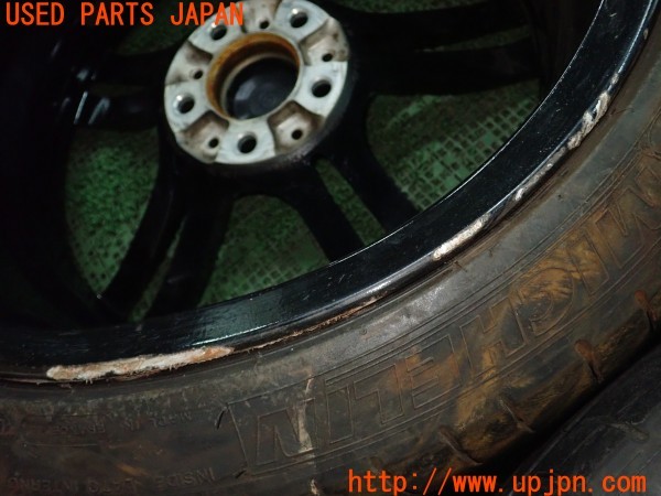 3UPJ=39500920]BMW M4 クーペ(3C30 F82)純正 ダブルスポークスタイリング437M タイヤホイール 19×9J+29 10J+40 PCD120 5穴 ジャンク_m4