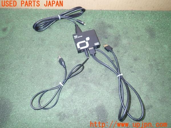 3UPJ=39610550]エクスプローラー XLT エコブースト(1FMHK9 U502)前期 社外 HDMI スプリッター 分配器 中古_m0