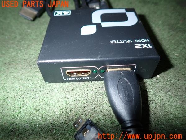 3UPJ=39610550]エクスプローラー XLT エコブースト(1FMHK9 U502)前期 社外 HDMI スプリッター 分配器 中古_m1