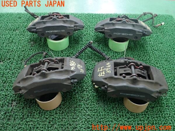 3UPJ=39640301]ポルシェ ボクスター(986K)純正 brembo ブレンボ キャリパー 1台分 中古_m0