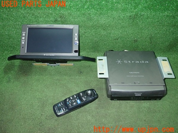 3UPJ=39880502]BMW 320i ハイラインパッケージ(VA20 E90)前期 Panasonic パナソニック CN-DV155FD DVDナビ オンダッシュモニター 中古_m0
