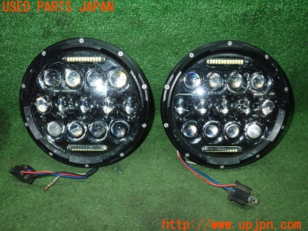 3UPJ=40020561]ジープ ラングラー アンリミテッド サハラ(JK38L)社外 ヘッドライト 中古_m0