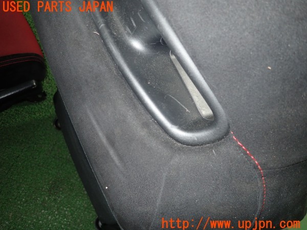 3UPJ=40180609]シビック タイプR ユーロ(FN2)純正 シートセット セミバケットシート 運転席 助手席 レール付き 中古_m3