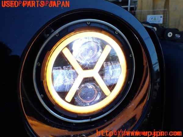 3UPJ=40240651]ジープ ラングラー アンリミテッド スポーツ(JK36L)社外 ヘッドライト LED 中古_m4