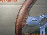3UPJ=40290617]ランクル60(FJ62V(改))後期 NARDI ナルディ ウッド ステアリング 365mm 当時物 中古_s3